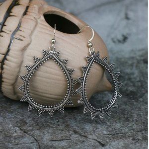 3 for $35 / Metal Textured Earrings